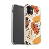 Abstract Line Pattern iPhone Soft Case By Artists Collection