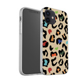 Abstract Leopard Skin Pattern iPhone Soft Case By Artists Collection