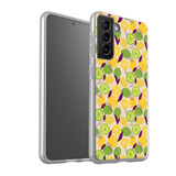 Abstract Citrus Background Samsung Soft Case By Artists Collection