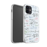 Math Pattern iPhone Soft Case By Artists Collection