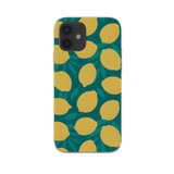 Lemon Pattern iPhone Soft Case By Artists Collection