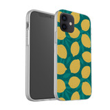 Lemon Pattern iPhone Soft Case By Artists Collection