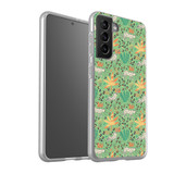 Hand Drawn Jungle Pattern Samsung Soft Case By Artists Collection