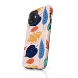 Abstract Fall Pattern iPhone Tough Case By Artists Collection