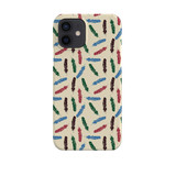 Abstract Feather Pattern iPhone Snap Case By Artists Collection