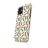 Abstract Feather Pattern iPhone Snap Case By Artists Collection