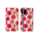 Abstract Floral Pattern iPhone Folio Case By Artists Collection