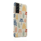Abstract Flowers Pattern Samsung Snap Case By Artists Collection