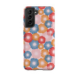 Abstract Flower Pattern Samsung Tough Case By Artists Collection