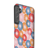 Abstract Flower Pattern Samsung Tough Case By Artists Collection