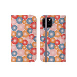 Abstract Flower Pattern iPhone Folio Case By Artists Collection