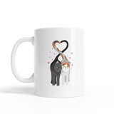 Cats In Love Coffee Mug By Vexels