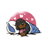 Cute Dachshund Sleeping Design By Vexels