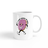 Donut Worry Be Happy Coffee Mug By Vexels
