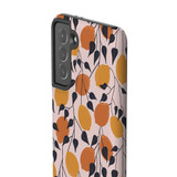 Abstract Lemon Pattern Samsung Tough Case By Artists Collection