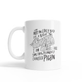 I Am Not An Early Bird Funny Design Coffee Mug By Vexels