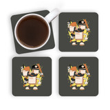 Mafia-Keyboard Coaster Set By Vexels