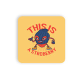 This Is A Stroberry Strawberry Thief Coaster Set By Vexels