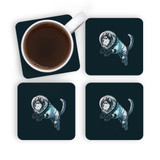 Astronaut Husky Coaster Set By Vexels