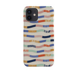 Abstract Lines Pattern iPhone Snap Case By Artists Collection