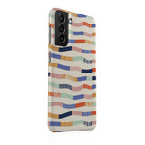 Abstract Lines Pattern Samsung Snap Case By Artists Collection