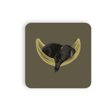 Lab Puppy Hammock Coaster Set By Vexels