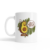 I Don't Give A Guac Avocado Coffee Mug By Vexels