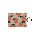 Abstract Orange Pattern Card Holder By Artists Collection