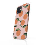 Abstract Orange Pattern iPhone Snap Case By Artists Collection
