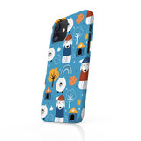 Blue Dogs Pattern iPhone Snap Case By Artists Collection