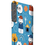 Blue Dogs Pattern Samsung Snap Case By Artists Collection