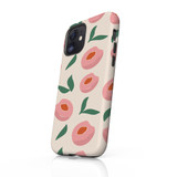 Abstract Peach Pattern iPhone Tough Case By Artists Collection