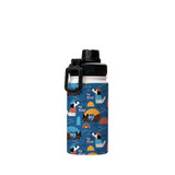 My Friend Dogs Pattern Water Bottle By Artists Collection