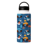 My Friend Dogs Pattern Water Bottle By Artists Collection