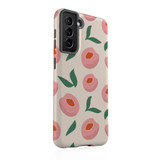 Abstract Peach Pattern Samsung Tough Case By Artists Collection