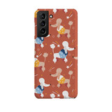 Poodles Dog Pattern Samsung Snap Case By Artists Collection