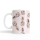 Abstract Pinapple Pattern Coffee Mug By Artists Collection