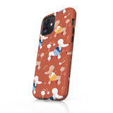 Poodles Dog Pattern iPhone Tough Case By Artists Collection