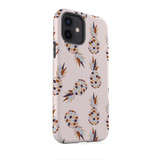 Abstract Pinapple Pattern iPhone Tough Case By Artists Collection