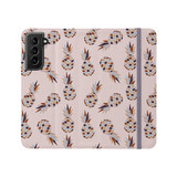 Abstract Pinapple Pattern Samsung Folio Case By Artists Collection