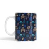 Abstract Plants Pattern Coffee Mug By Artists Collection