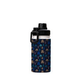 Abstract Plants Pattern Water Bottle By Artists Collection