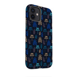 Abstract Plants Pattern iPhone Tough Case By Artists Collection