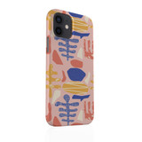 Abstract Plant Pattern iPhone Snap Case By Artists Collection