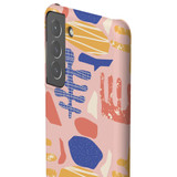 Abstract Plant Pattern Samsung Snap Case By Artists Collection