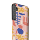 Abstract Plant Pattern Samsung Tough Case By Artists Collection