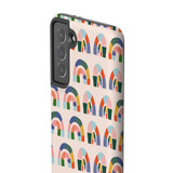 Abstract Rainbows Pattern Samsung Tough Case By Artists Collection