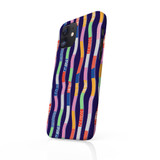 Abstract Ribbons Pattern iPhone Snap Case By Artists Collection