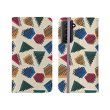 Abstract Pattern Samsung Folio Case By Artists Collection