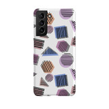 Abstract Shapes Pattern Samsung Snap Case By Artists Collection